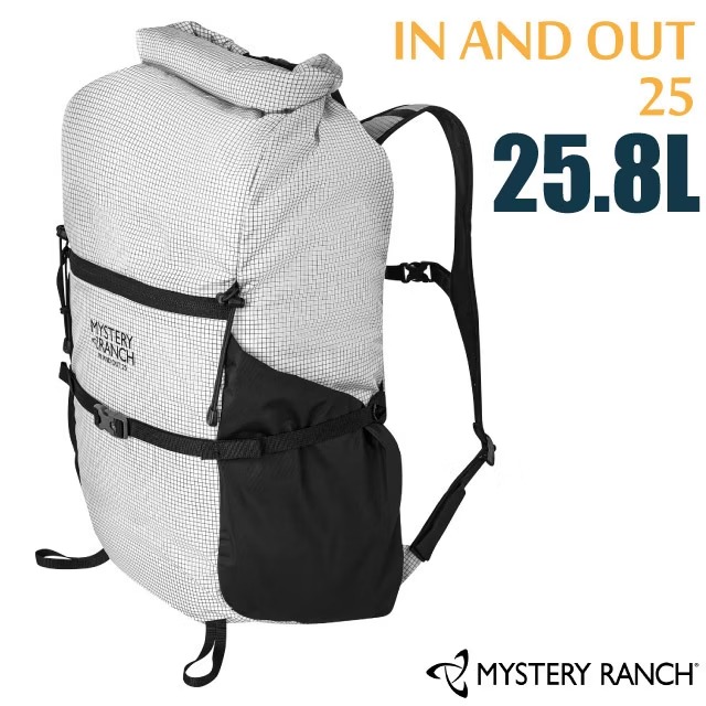 【Mystery Ranch 神秘農場】IN AND OUT 25 輕便雙肩登頂背包25.8L/113243 白✿30E010